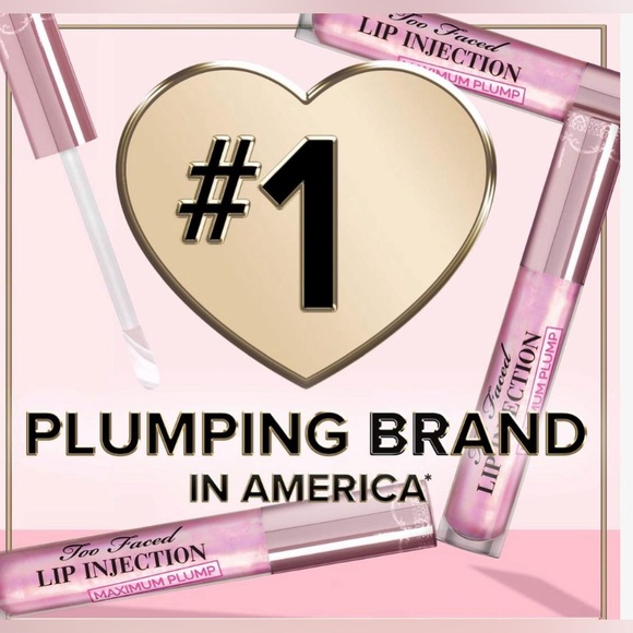 MSRP $33 each✨BUNDLE OF 3✨Too Faced NEW IN BOX Lip Injections (Comes As Is) - Picture 2 of 6
